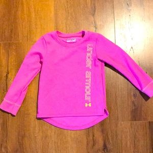 Girls under armour long sleeve shirt